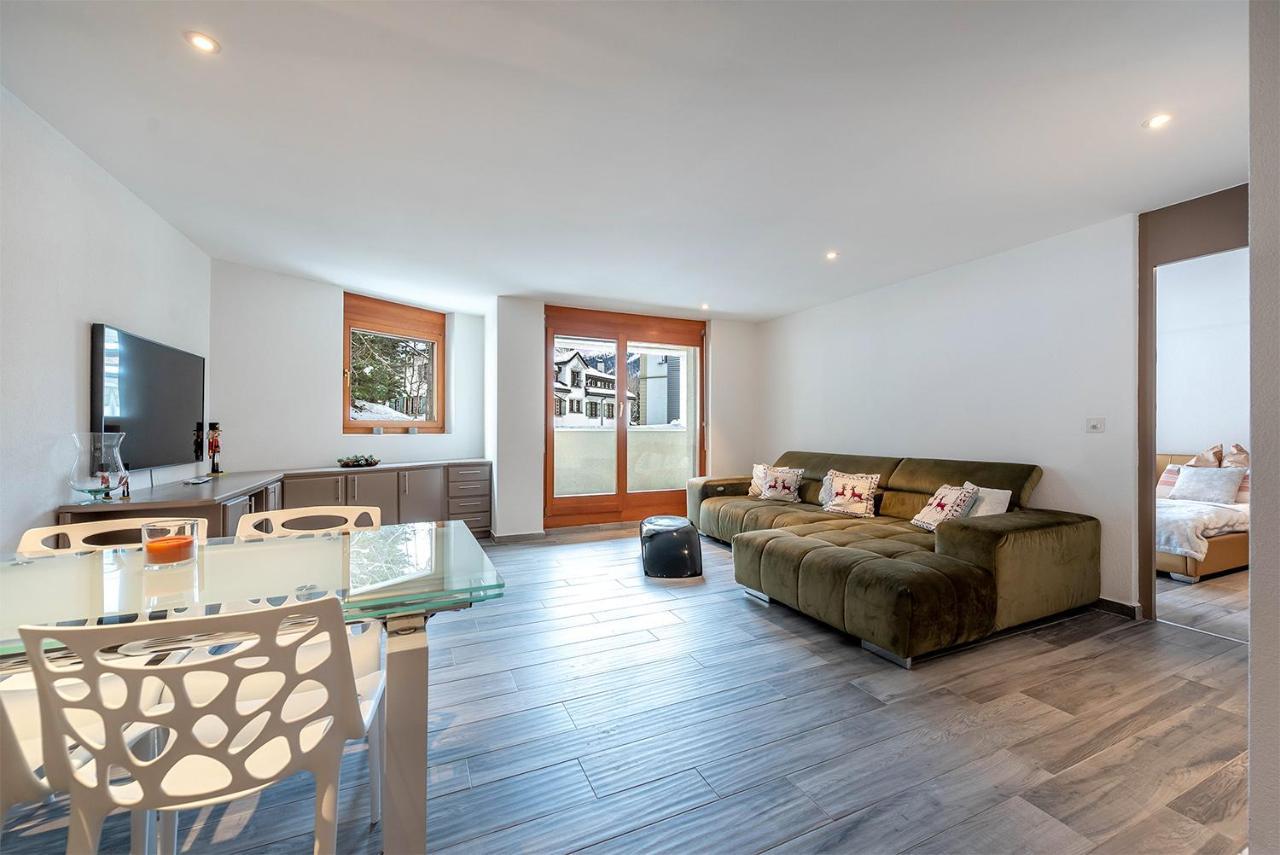 Esclusivo Bilocale Centralissimo Saint-Moritz Dış mekan fotoğraf